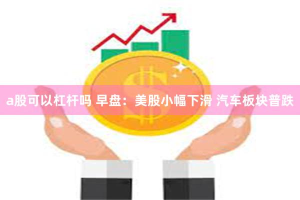a股可以杠杆吗 早盘：美股小幅下滑 汽车板块普跌